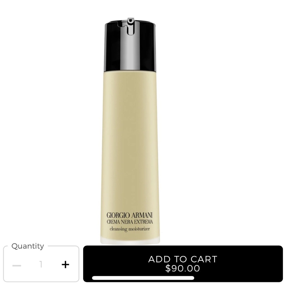 Giorgio Armani Cleansing Moisturizer
